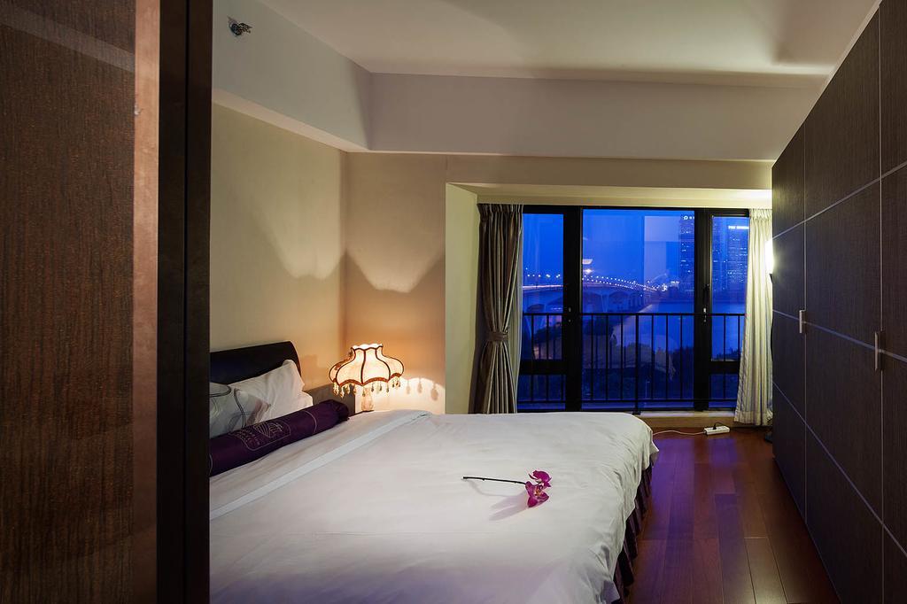 U Hotel Apartment Guangzhou Exteriör bild