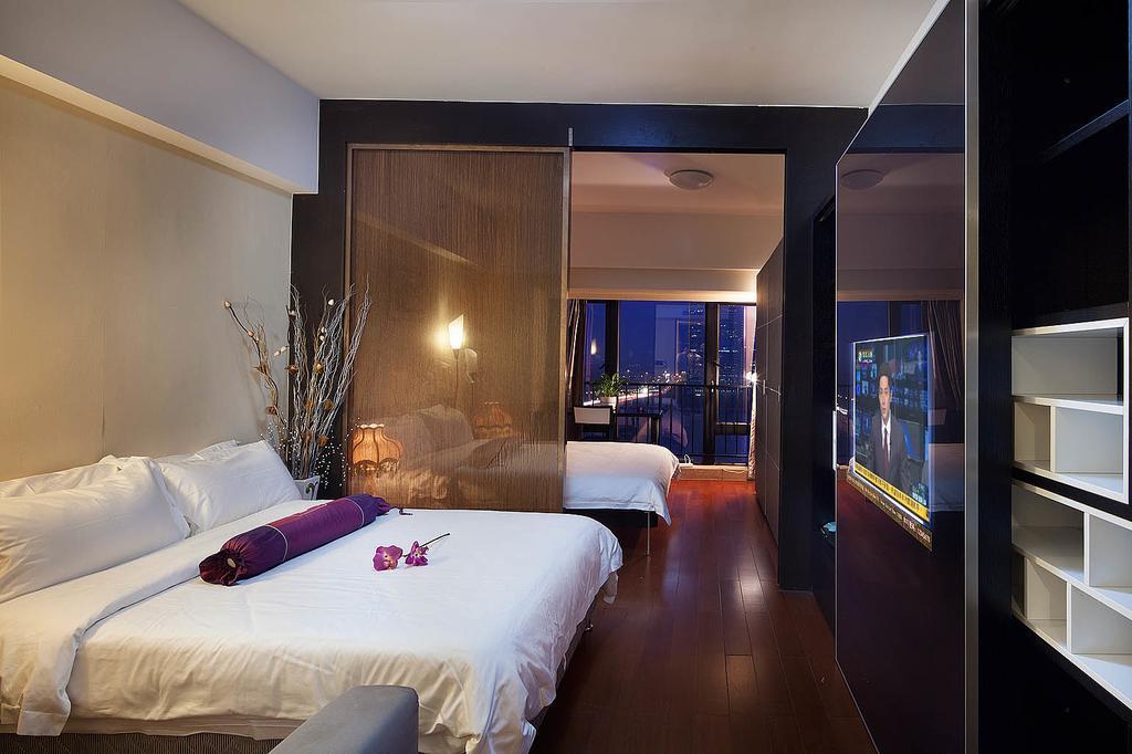 U Hotel Apartment Guangzhou Exteriör bild